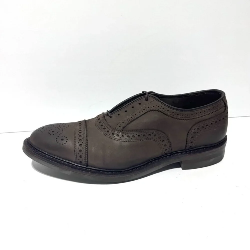 Allen Edmonds Men’s Strandmonk Cap Toe Oxfords Size 9.5 D